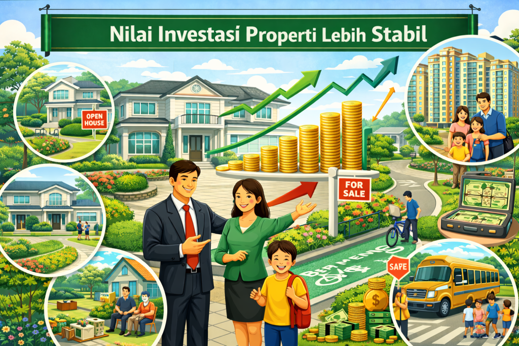 keuntungan tinggal di highland park serang